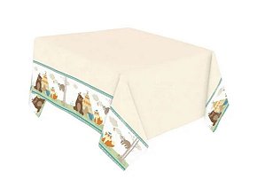 Toalha De Mesa Papel Festa na Floresta 2,20X1,20M - Regina Festas
