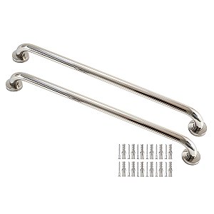 Kit 2 Barras De Apoio Banheiro 60cm Suporte Deficiente Físico e Idosos - Martins Importadora