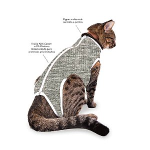 Roupa Gato Dry Pós Cirúrgica