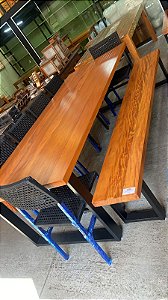 JOGO DE MESA ESTILO INDUSTRIAL