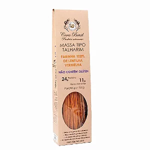 Talharim Lentilha Vermelha 200g Sem Gluten - Ceres Brasil