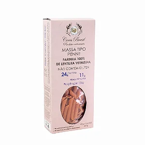 Penne Lentilha Vermelha 200g Sem Gluten - Ceres Brasil