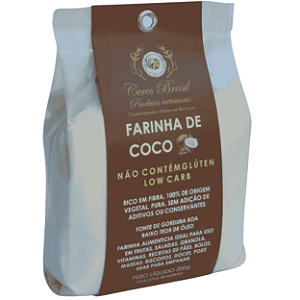 Farinha de coco 200g - Ceres Brasil