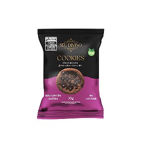 Cookies VEGANO chocolate C/Gotas Choc. LIVRE de glúten 30g