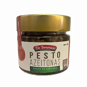 PESTO DE AZEITONA VEGANO DE TOMMASO 160G