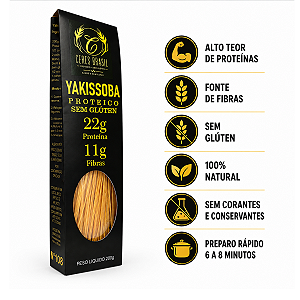 Yakissoba Proteico Sem Gluten 200g - Ceres Brasil