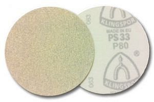 DISCO LIXA VELCRO KLINGSPOR SF PS33CK 125mm  80 c/ 10 pcs