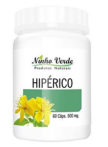 Hipérico 500 mg 60 caps - Ninho Verde