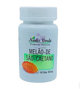 Melão de São Caetano 500 mg 60 caps - Ninho Verde