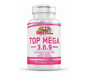 Top Mega Mulher 3.6.9. 1400mg 120 caps - Rei Terra