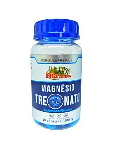 Magnésio Treonato 500 mg 60 caps - Rei Terra