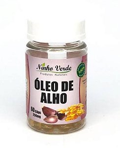 Óleo de Alho 250 mg 60 caps - Ninho Verde