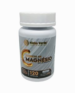 Cloreto de Magnésio 500mg 120 cáps - Ninho Verde