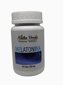 Melatonina 500 mg 60 caps - Ninho Verde