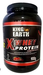 XWhey Protein Concentrado Morango 900 g - Rei Terra