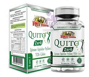 Quito Zero 750 mg 30 caps - Rei Terra