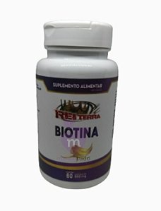 Biotina 500 mg 60 caps - Rei Terra
