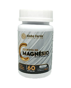 Cloreto de Magnésio 500mg 60 cáps - Ninho Verde