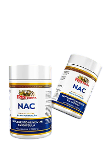 N-Acetil L-Cisteína 500 mg 60 caps - Rei Terra