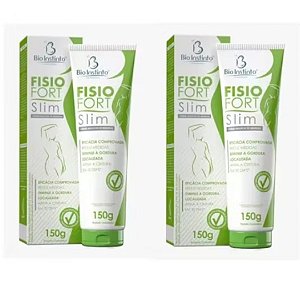 Kit 2 Creme Redutor Fisiofort Slim 150g - Bio Instinto