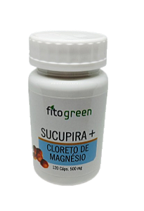 Cloreto de Magnésio com Sucupira 500mg 120 caps  - Melhor Preço!