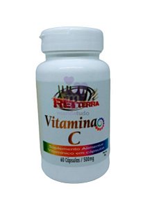 Vitamina C 500 mg 60 cáps - Rei Terra