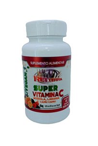Super Vitamina C 500 mg 60 caps - Rei Terra