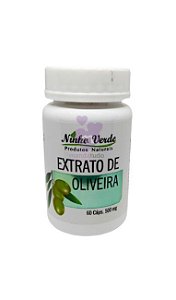 Extrato de Oliveira 500 mg 60 caps - Ninho Verde
