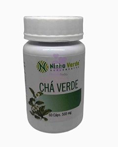 Chá Verde 500mg 60 caps - Ninho Verde