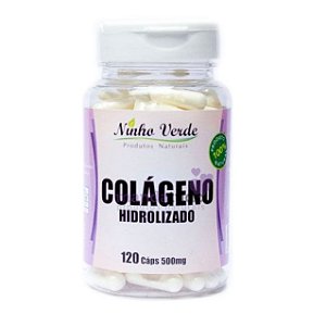 Colágeno Hidrolisado 500 mg 120 cáps - Ninho Verde