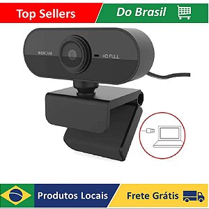 Webcam 1080p Full Hd Câmera Computador Microfone W18 Vídeo Chamada Reunião Ho