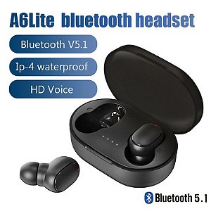 Verdadeiro Esporte Sem Fio Headset, Fone De Ouvido Bluetooth, Hi Fi 5.1, IPX4, C