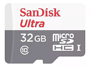Cartao Memoria Micro Sd Sandisk 32gb Ultra Classe 10 Original