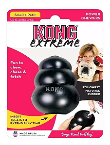 Kong Extreme Small cor preta Tamanho P