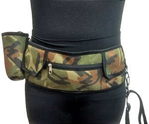 Conjunto Cartucheira de Cintura para passeio ou adestramento