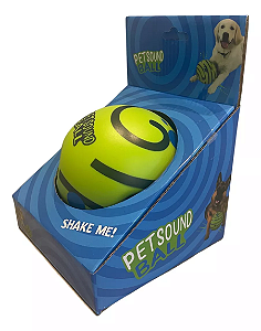 Bola Abs Com Apito Divertido Pet Sound Ball Cães Wobble Wag