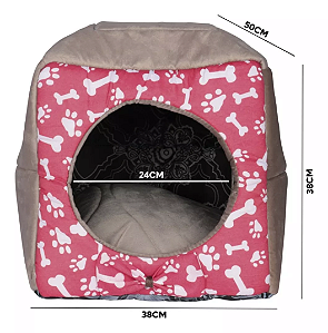 Cama Iglu E Toca Para Cachorro Super Luxo G