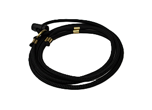 Guia Unificada Ajustável Enforcador para Cães – Adestramento Profissional e Resistência - Preto