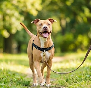 Peitoral Cães Smooth Ride Anti Puxão Ajustável Conforto Premium