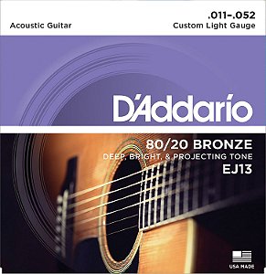 Jogo De Cordas Para Violão Aço (Folk) 013 056 Giannini Cobra Bronze 80/20  CA82M - GUITAR 5 - Cordas e encordoamentos para guitarra, baixo e violão!