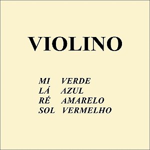Jogo De Cordas Para Violino 4/4 Mauro Calixto Qualidade Premium MCVI
