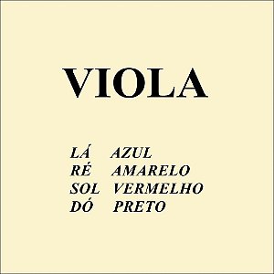 Jogo De Cordas Para Viola De Arco 4/4 Mauro Calixto Qualidade Premium MCVA