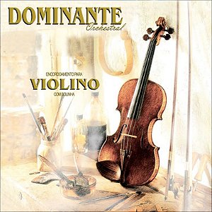 Jogo De Cordas Para Violino Dominante Orchestral Com Bolinha 0089