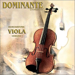 Jogo De Cordas Para Viola De Arco Dominante Orchestral Com Bolinha 5300