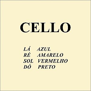 Jogo De Cordas Para Violoncelo (Cello) 4/4 Mauro Calixto Qualidade Premium MCCL