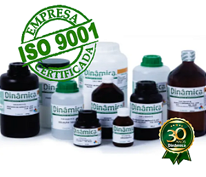 Solucao Padrao de Estanho Sn = 10.00 g/L para ICP - COM CERTIFICADO DE ANALISE RASTREADO AO NIST de 1000ML  - Dinâmica Química