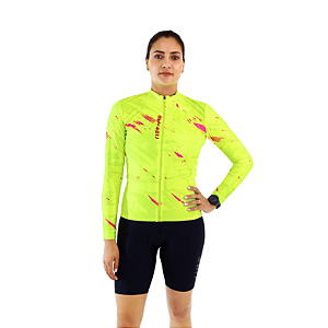 Jaqueta Aero de Inverno Amarelo Flúor - Feminino