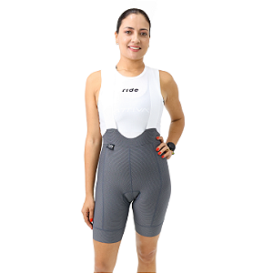 Bretelle Premium Ride Tech Cinza - Feminino