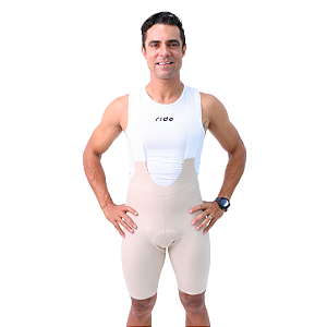 Bretelle Premium Aero Colors Creme - Masculino