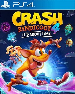 Crash Bandicoot 4 It’s About Time Ps4 Psn Mídia Digital